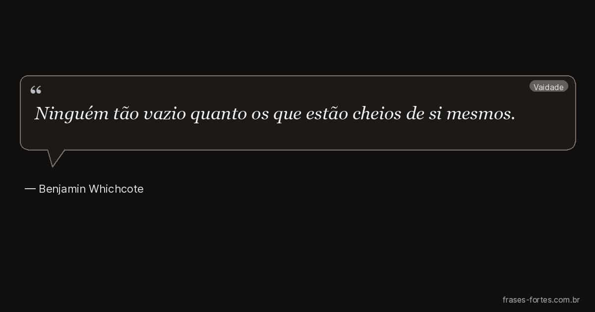 Frase de Benjamin Whichcote