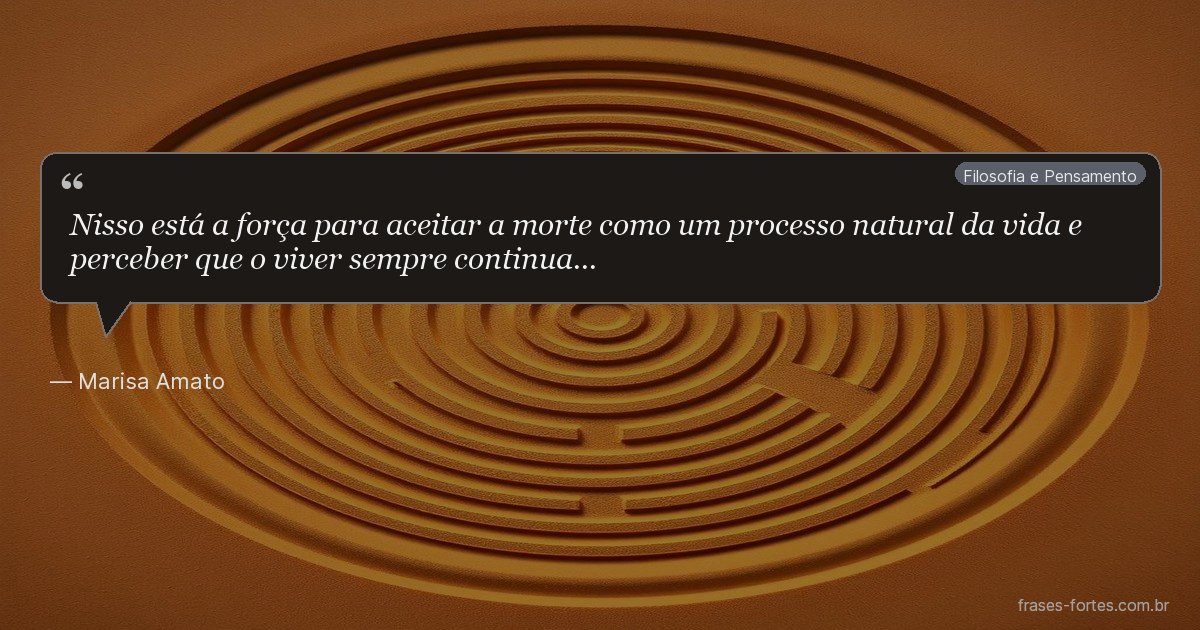 Frase de Marisa Amato