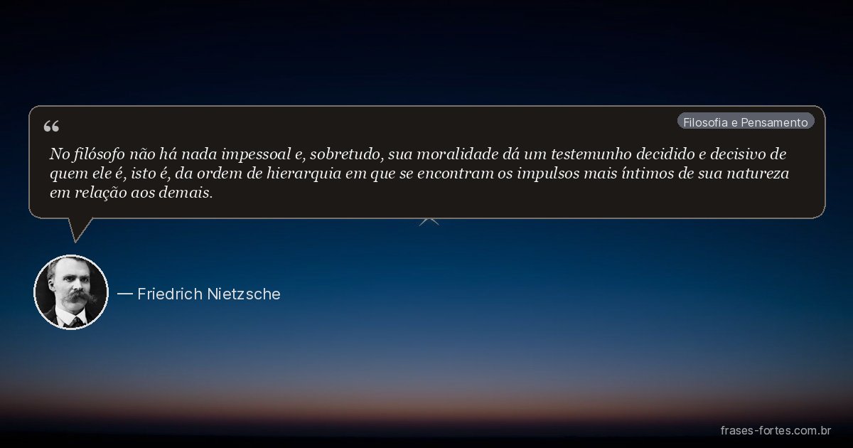 Frase de Friedrich Nietzsche