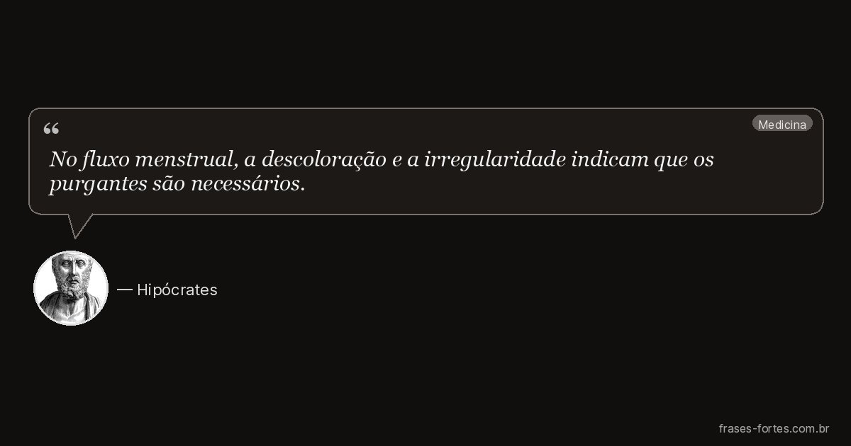 Frase de Hipócrates