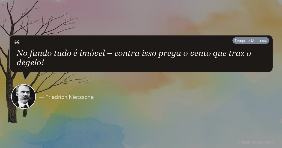 Frase de Friedrich Nietzsche
