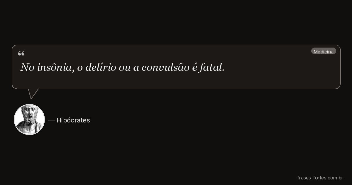 Frase de Hipócrates