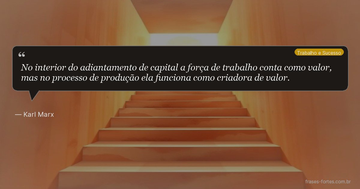 Frase de Karl Marx