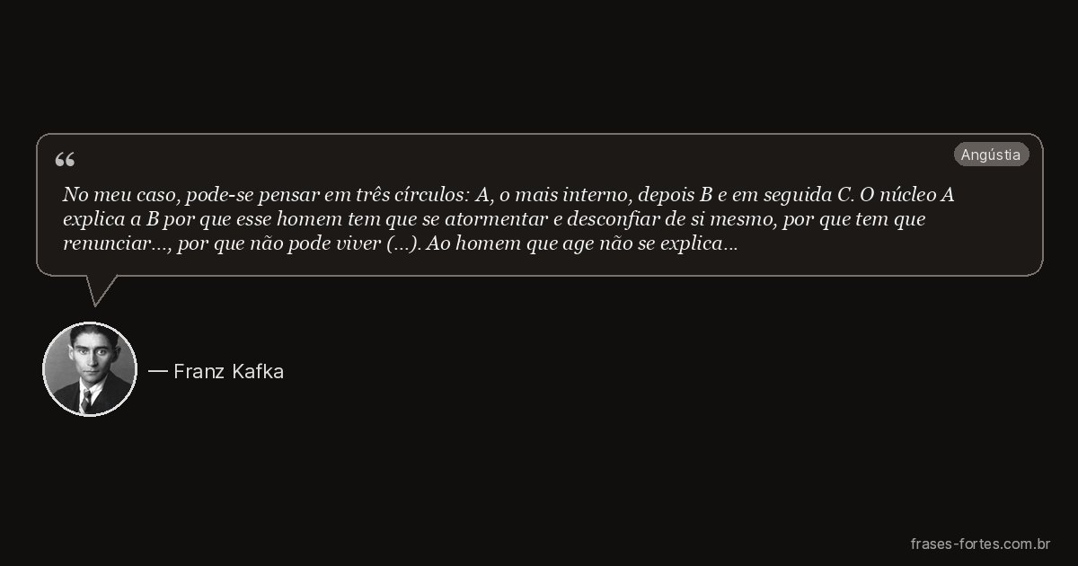 Frase de Franz Kafka