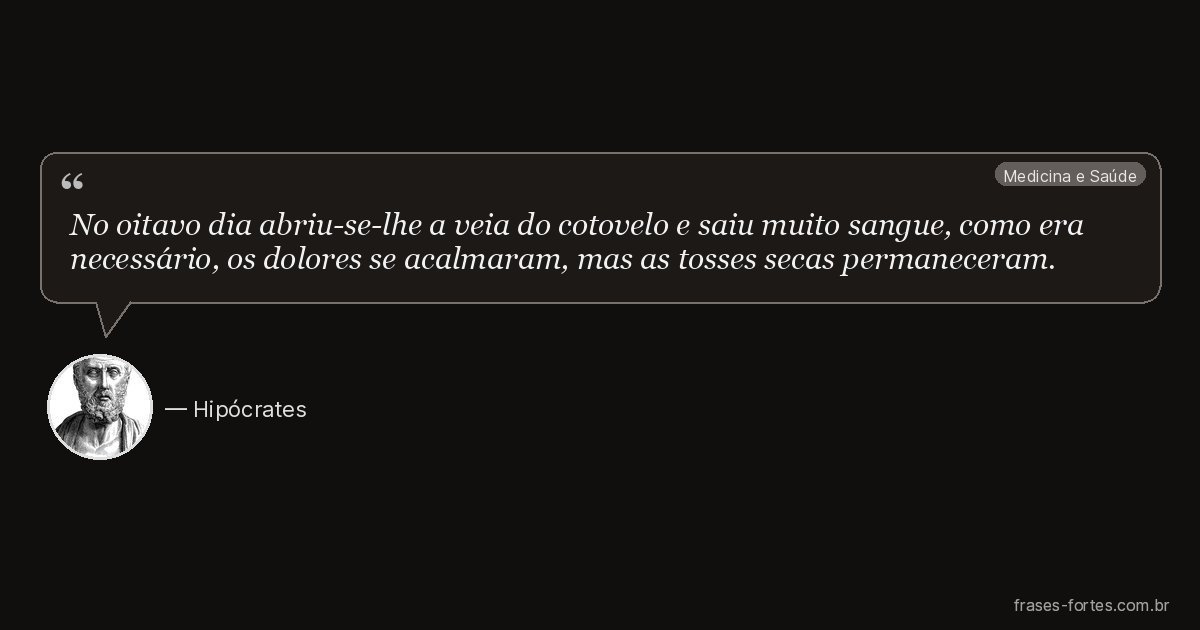 Frase de Hipócrates