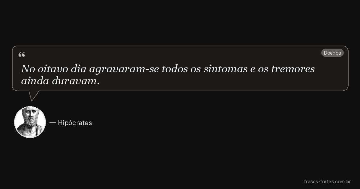 Frase de Hipócrates