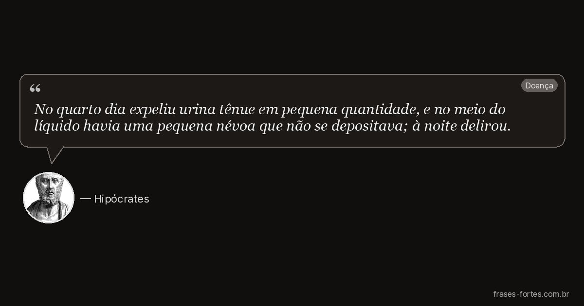Frase de Hipócrates