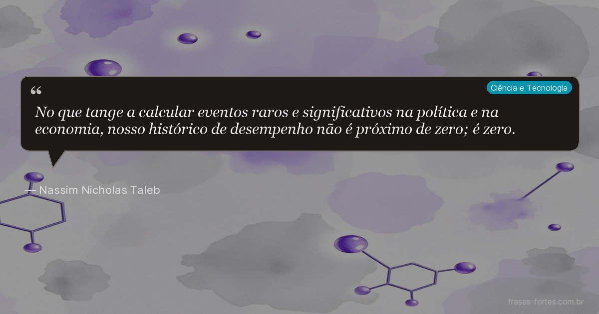 Frase de Nassim Nicholas Taleb