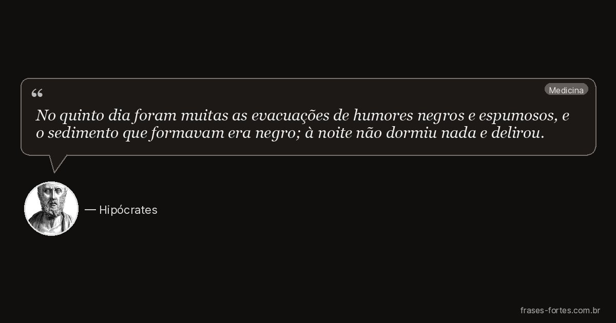 Frase de Hipócrates