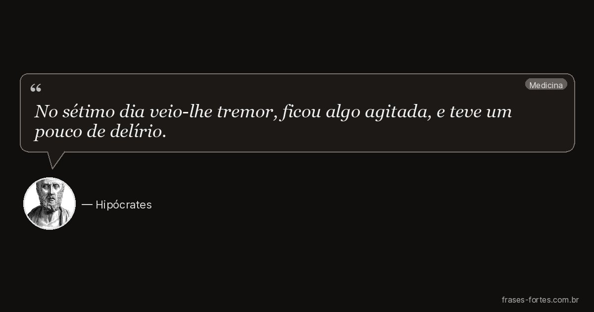 Frase de Hipócrates
