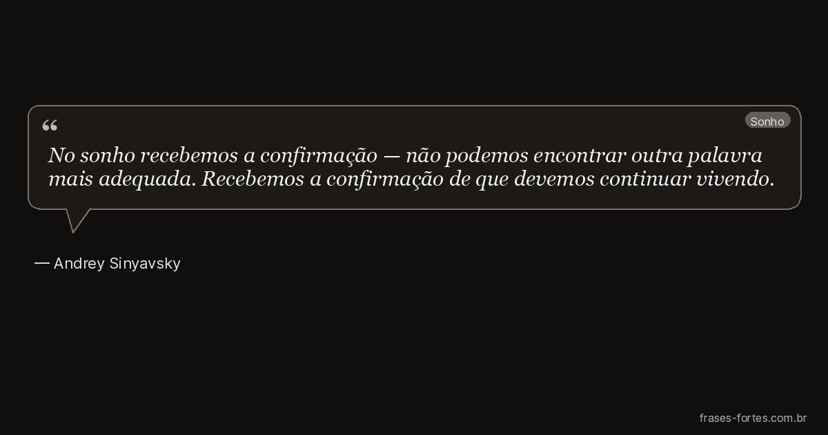 Frase de Andrey Sinyavsky