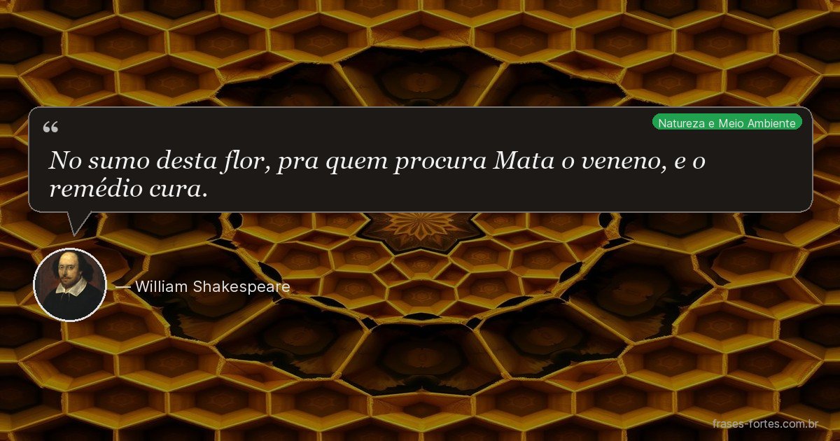 Frase de William Shakespeare