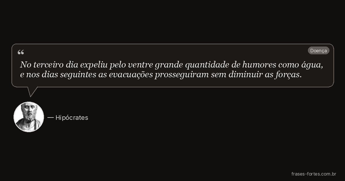 Frase de Hipócrates