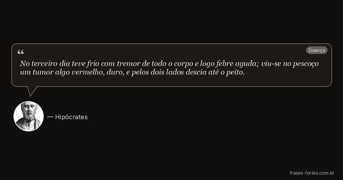 Frase de Hipócrates