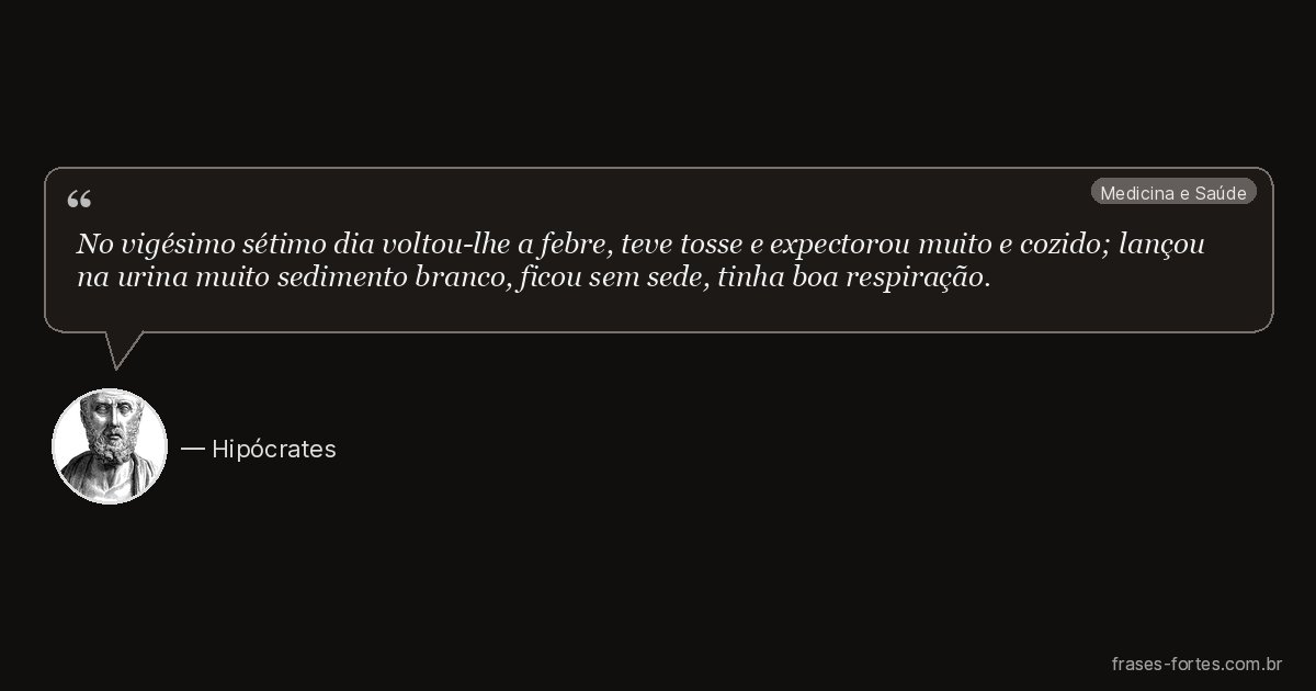 Frase de Hipócrates