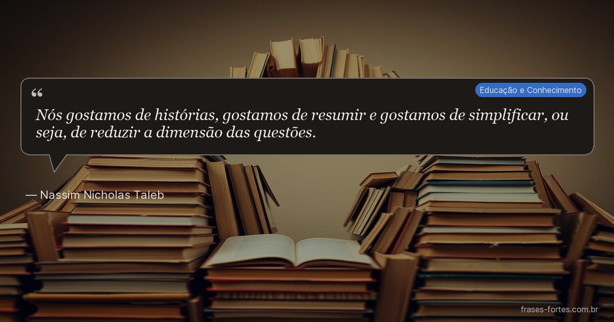 Frase de Nassim Nicholas Taleb