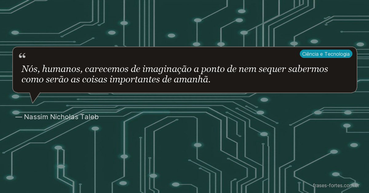 Frase de Nassim Nicholas Taleb