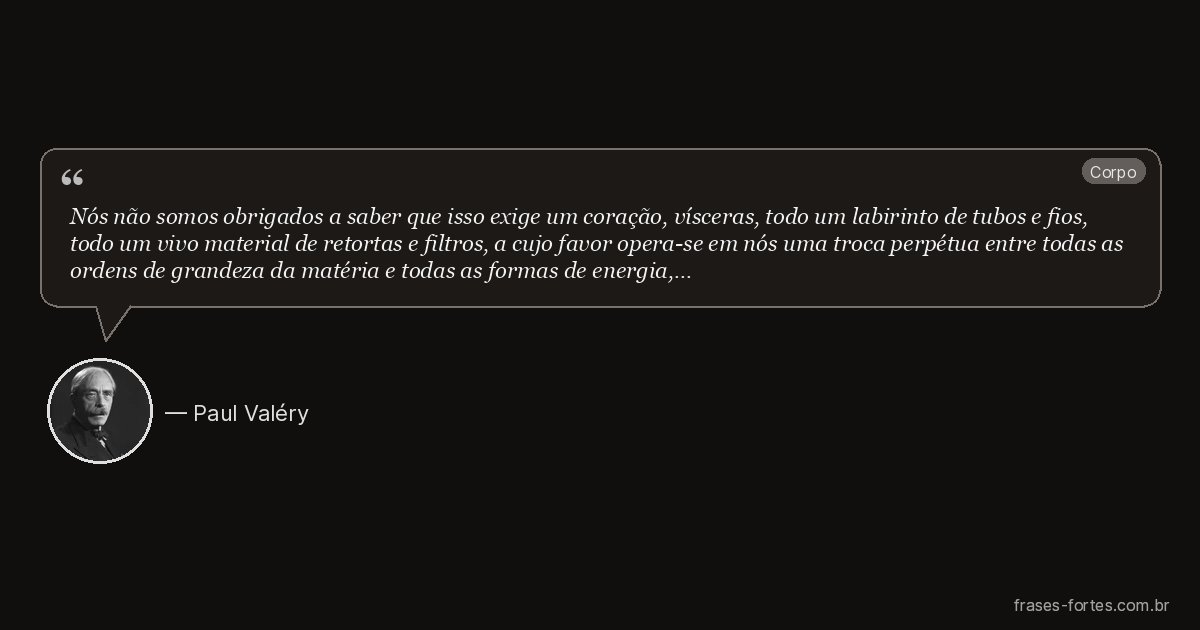Frase de Paul Valéry
