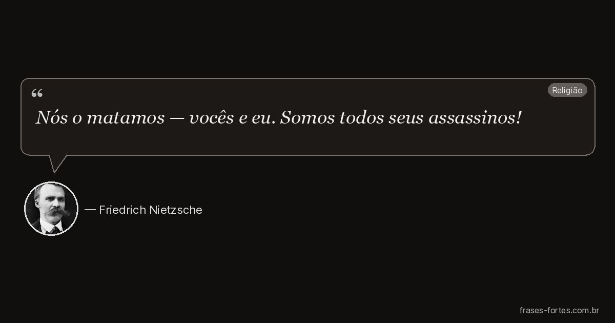 Frase de Friedrich Nietzsche