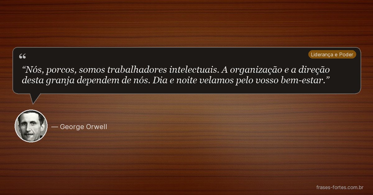 Frase de George Orwell