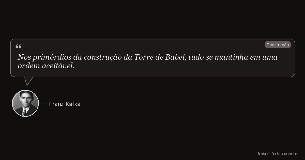 Frase de Franz Kafka