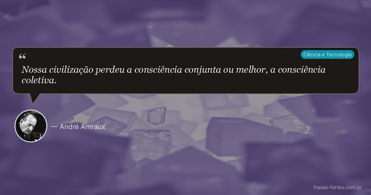 Frase de André Amraux