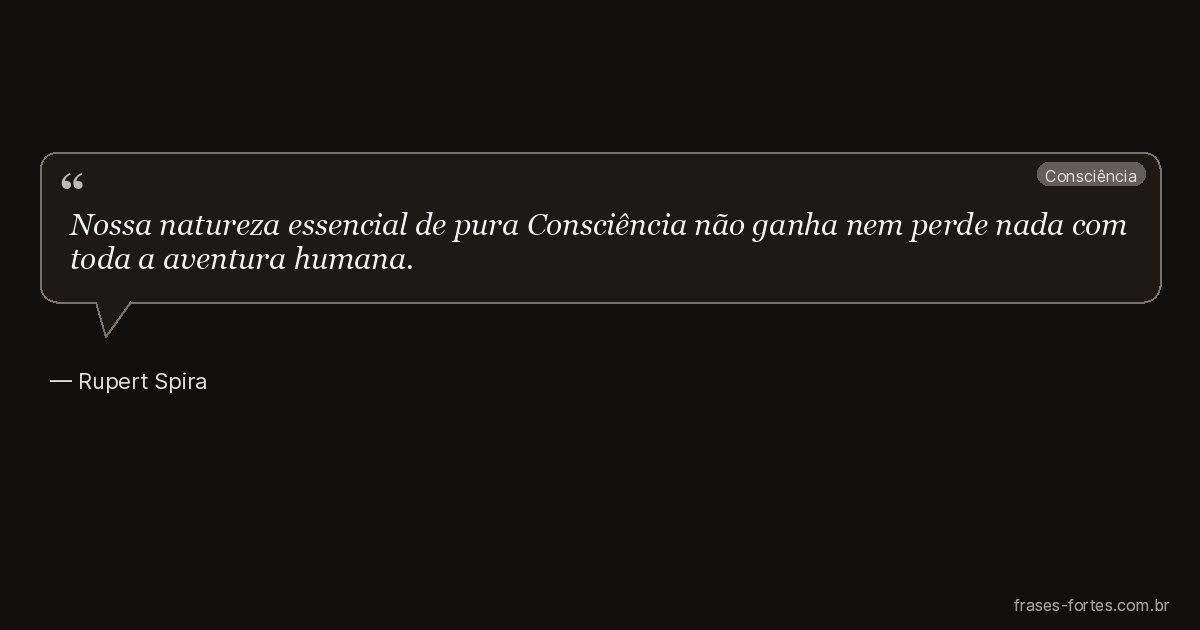 Frase de Rupert Spira