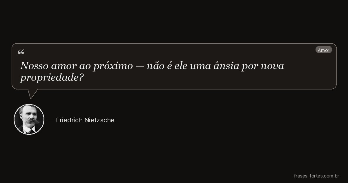 Frase de Friedrich Nietzsche