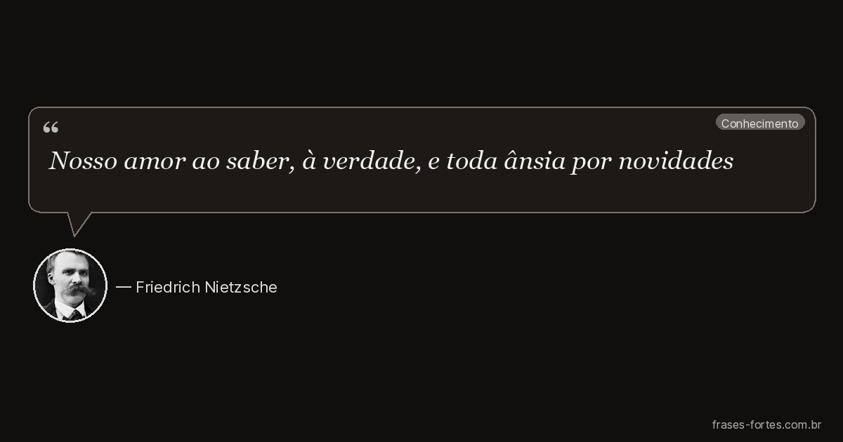 Frase de Friedrich Nietzsche