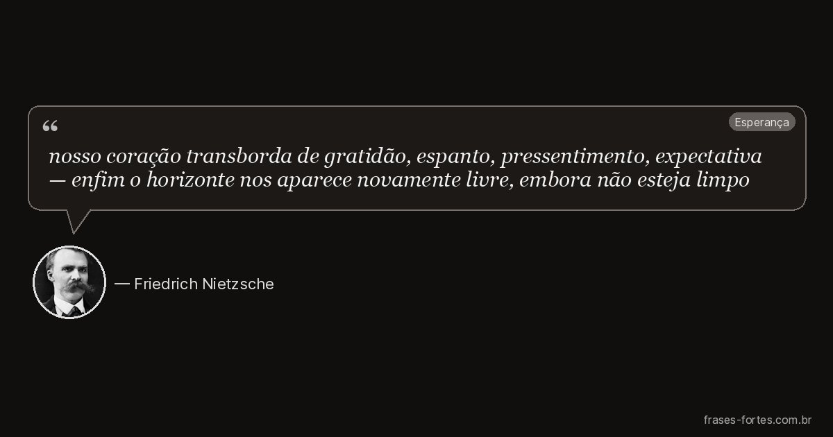 Frase de Friedrich Nietzsche