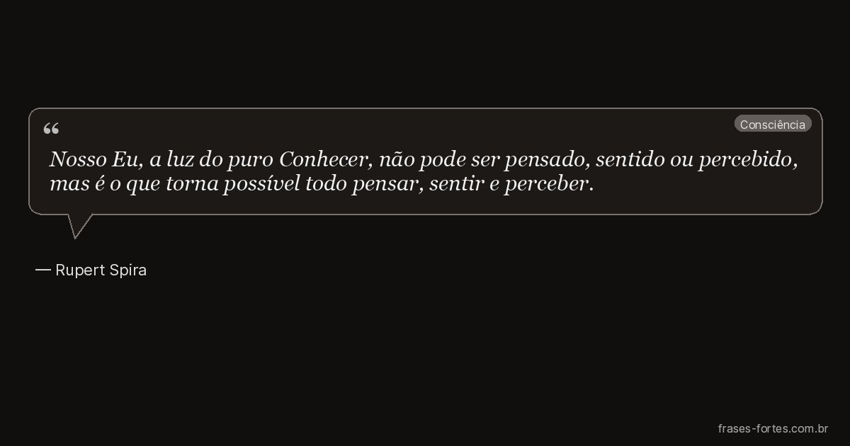 Frase de Rupert Spira