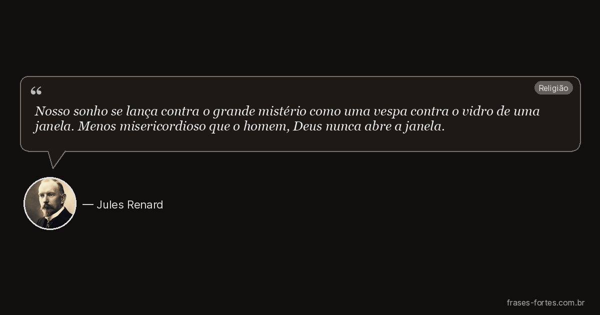 Frase de Jules Renard