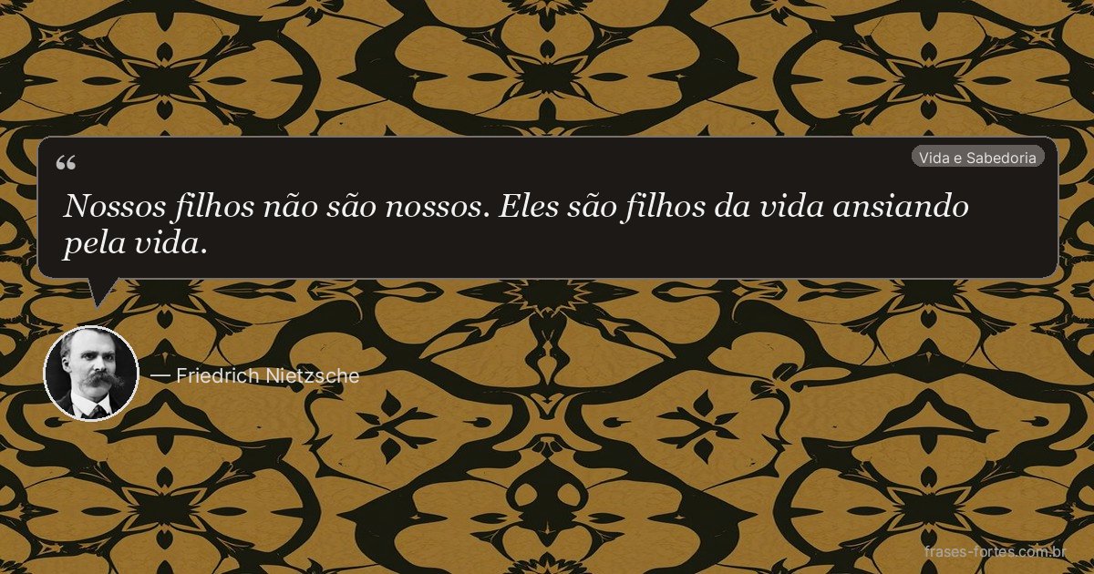 Frase de Friedrich Nietzsche