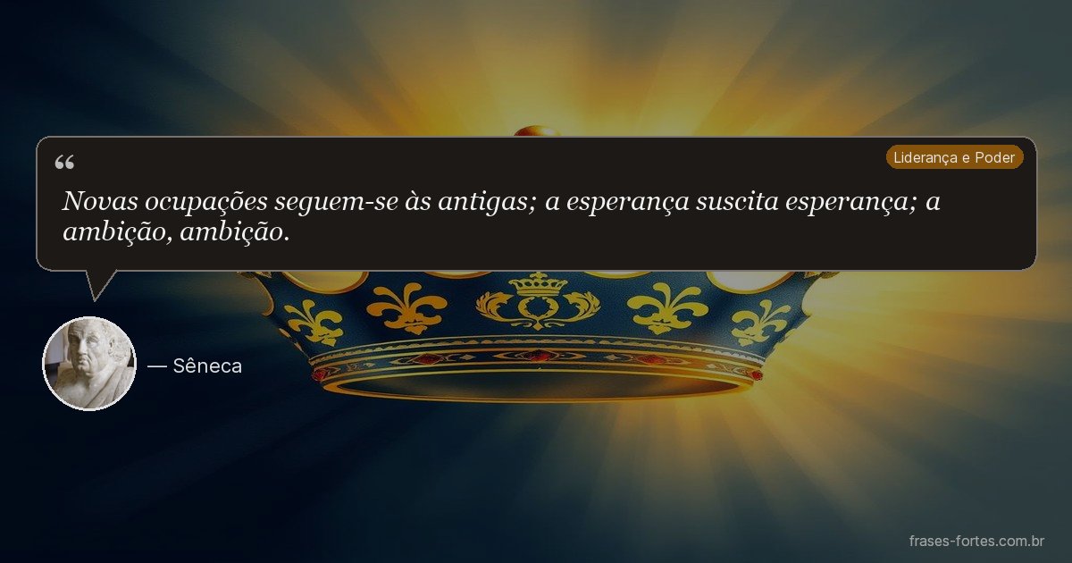 Frase de Sêneca