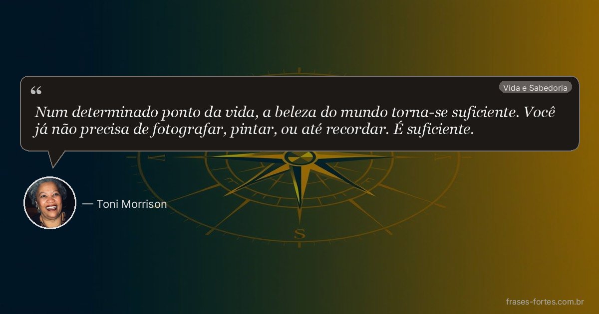Frase de Toni Morrison