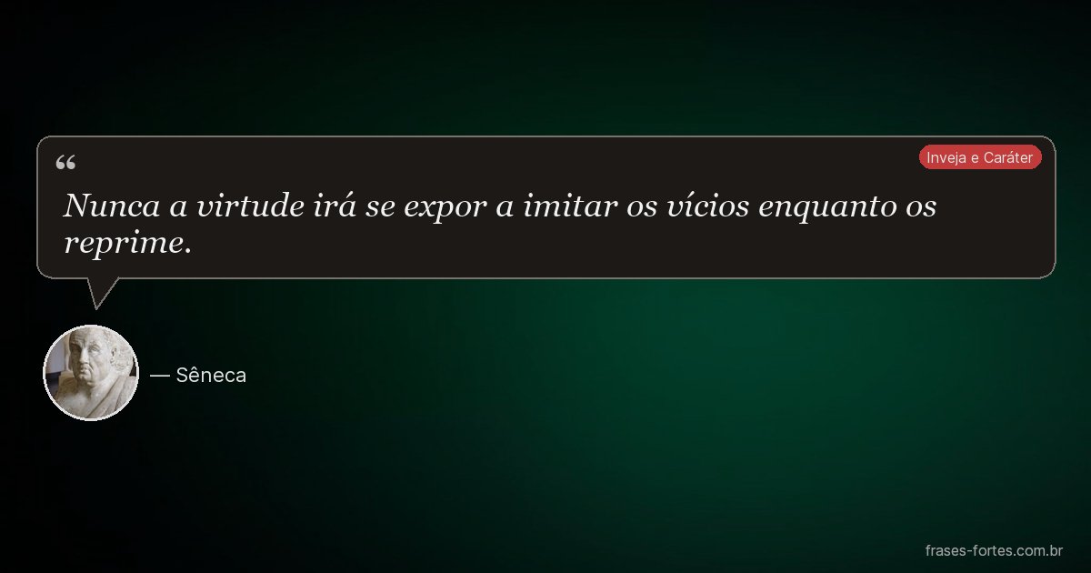 Frase de Sêneca
