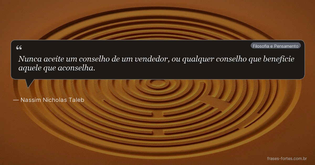 Frase de Nassim Nicholas Taleb