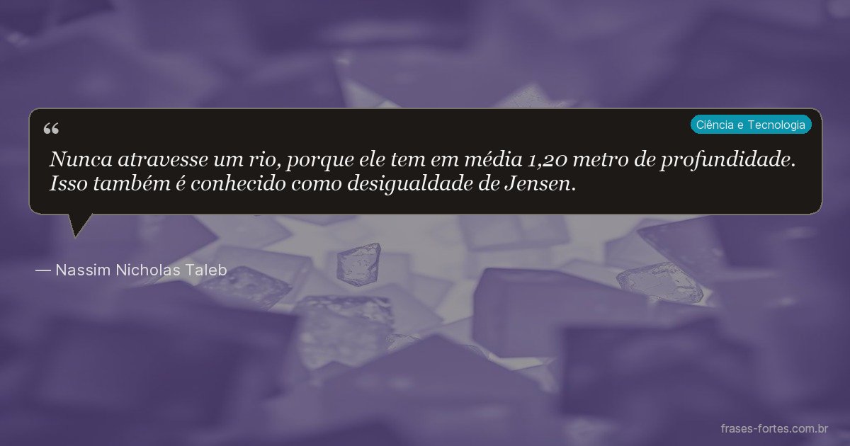 Frase de Nassim Nicholas Taleb