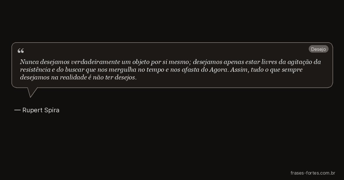 Frase de Rupert Spira