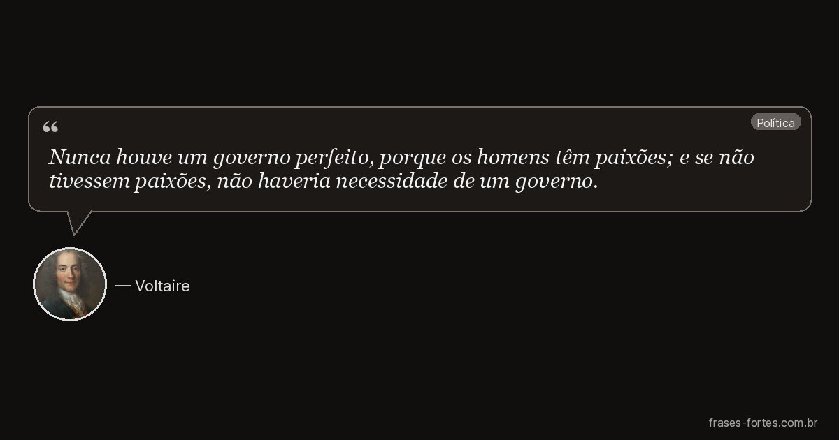 Frase de Voltaire