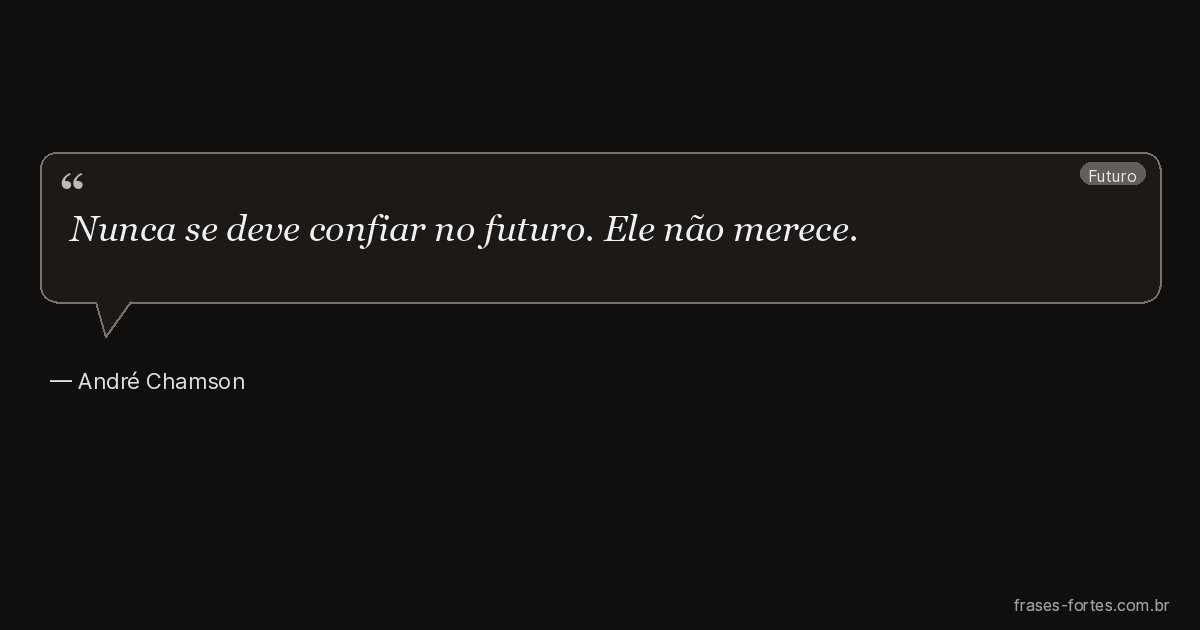 Frase de André Chamson