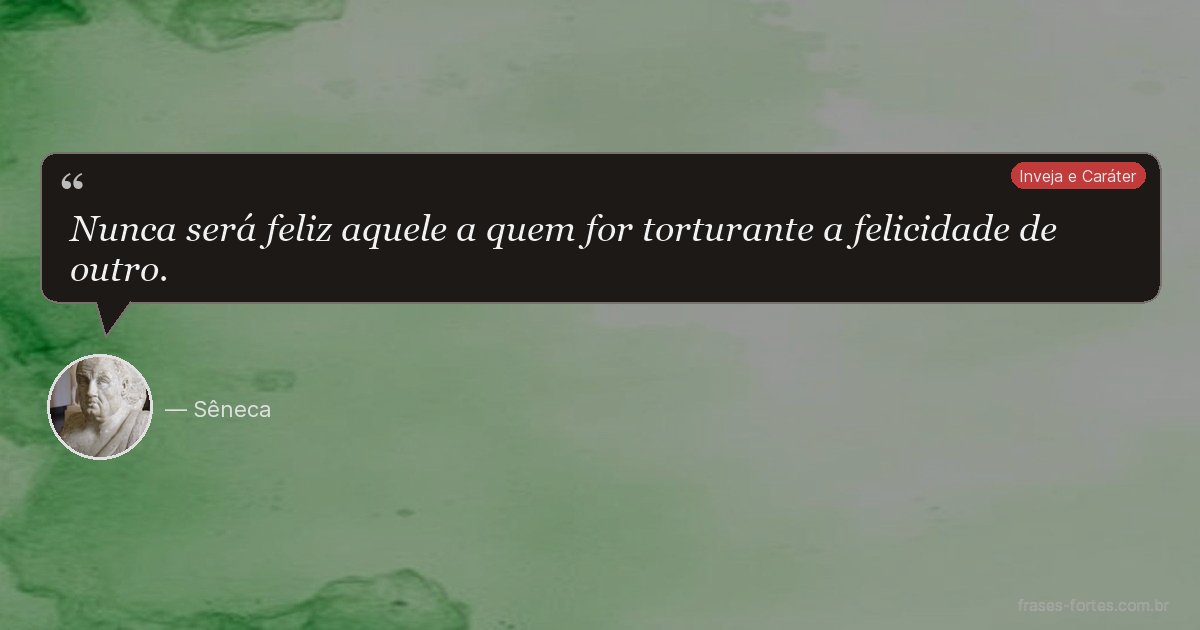 Frase de Sêneca