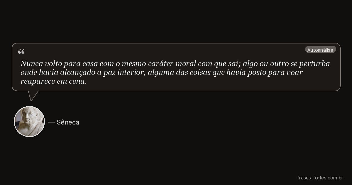 Frase de Sêneca