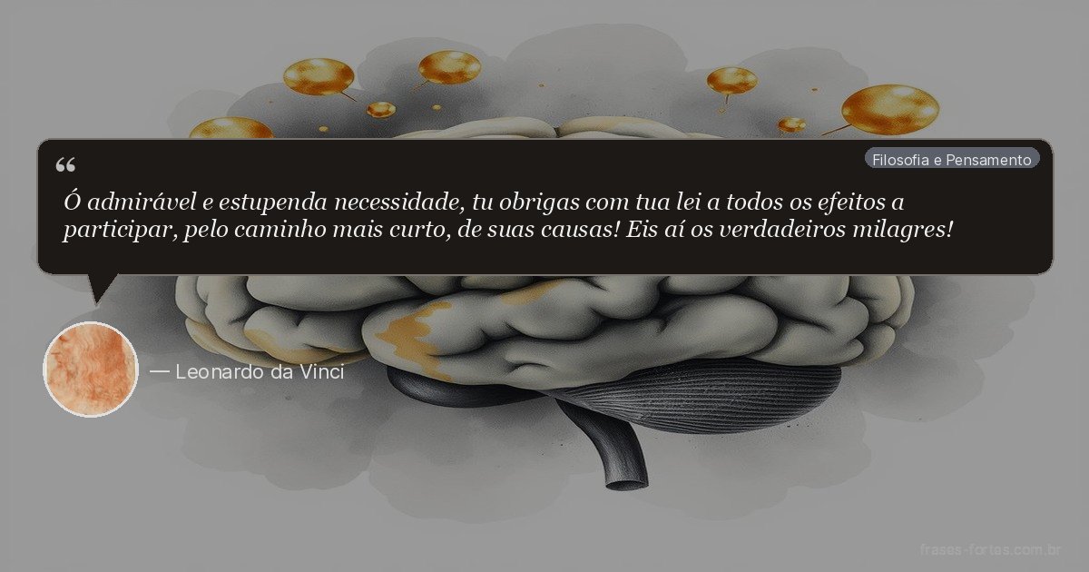 Frase de Leonardo da Vinci