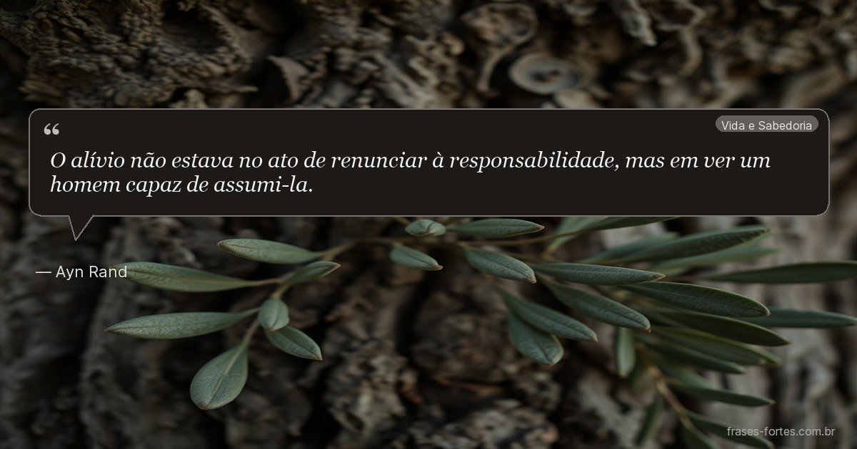 Frase de Ayn Rand