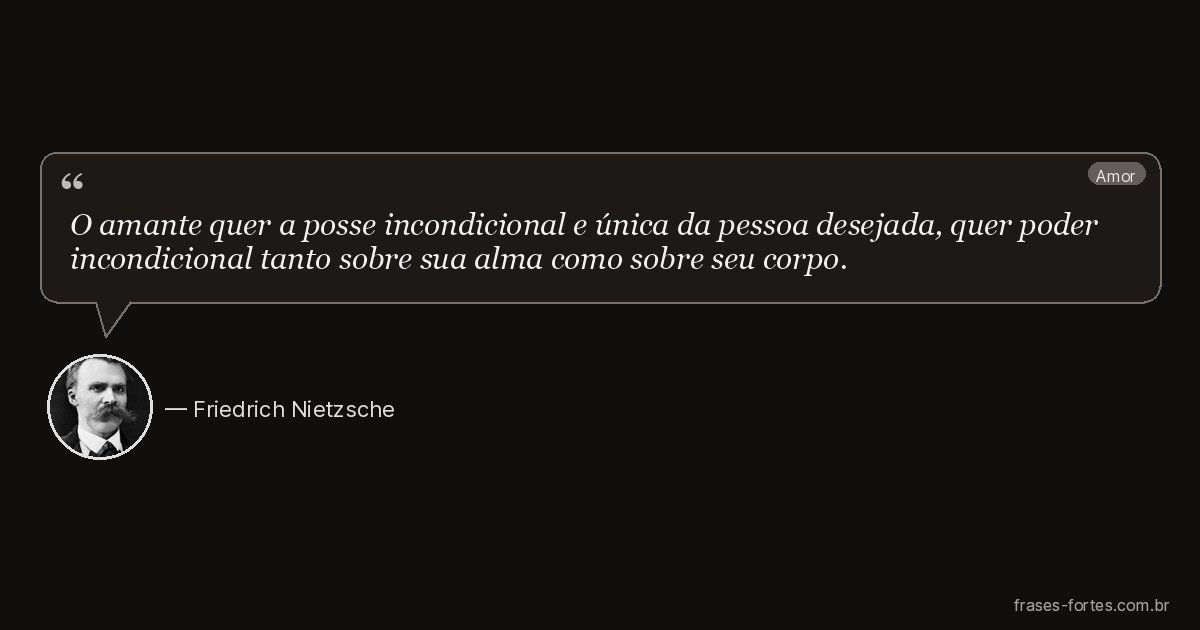 Frase de Friedrich Nietzsche