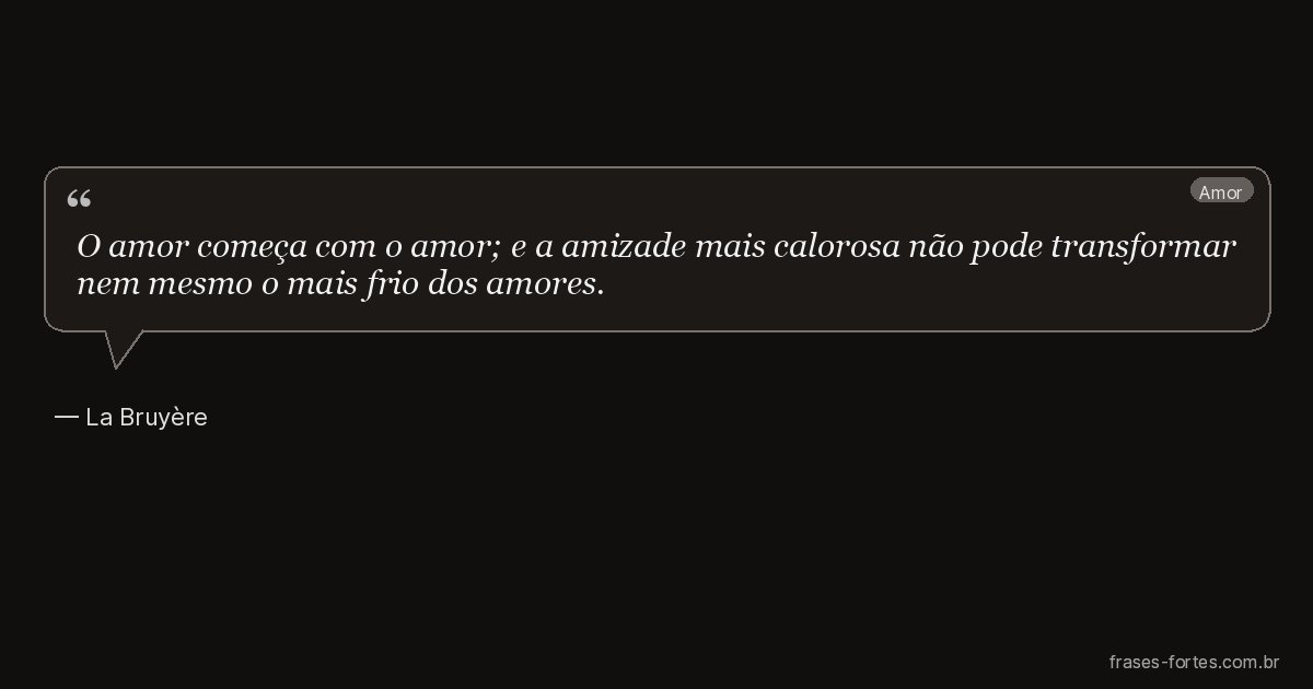 Frase de La Bruyère