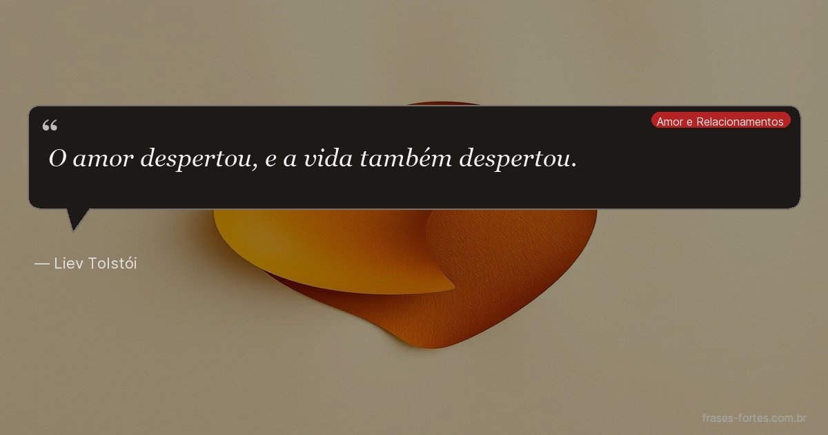 Frase de Liev Tolstói