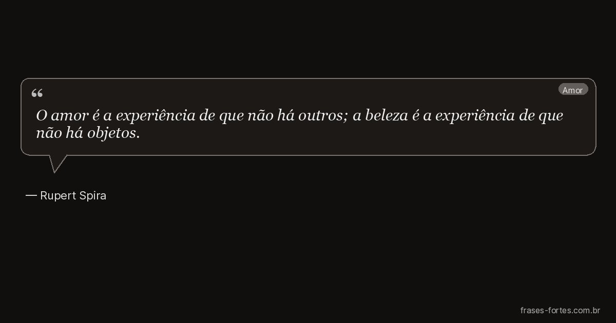 Frase de Rupert Spira