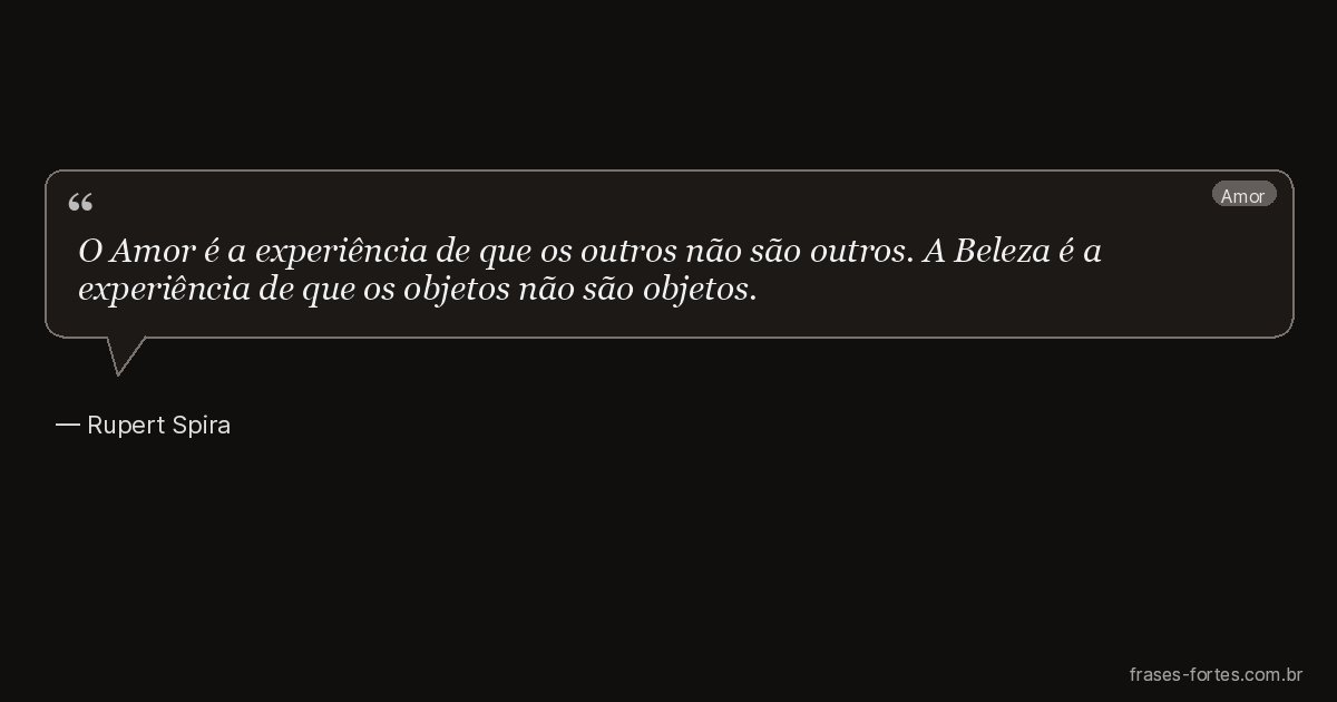 Frase de Rupert Spira